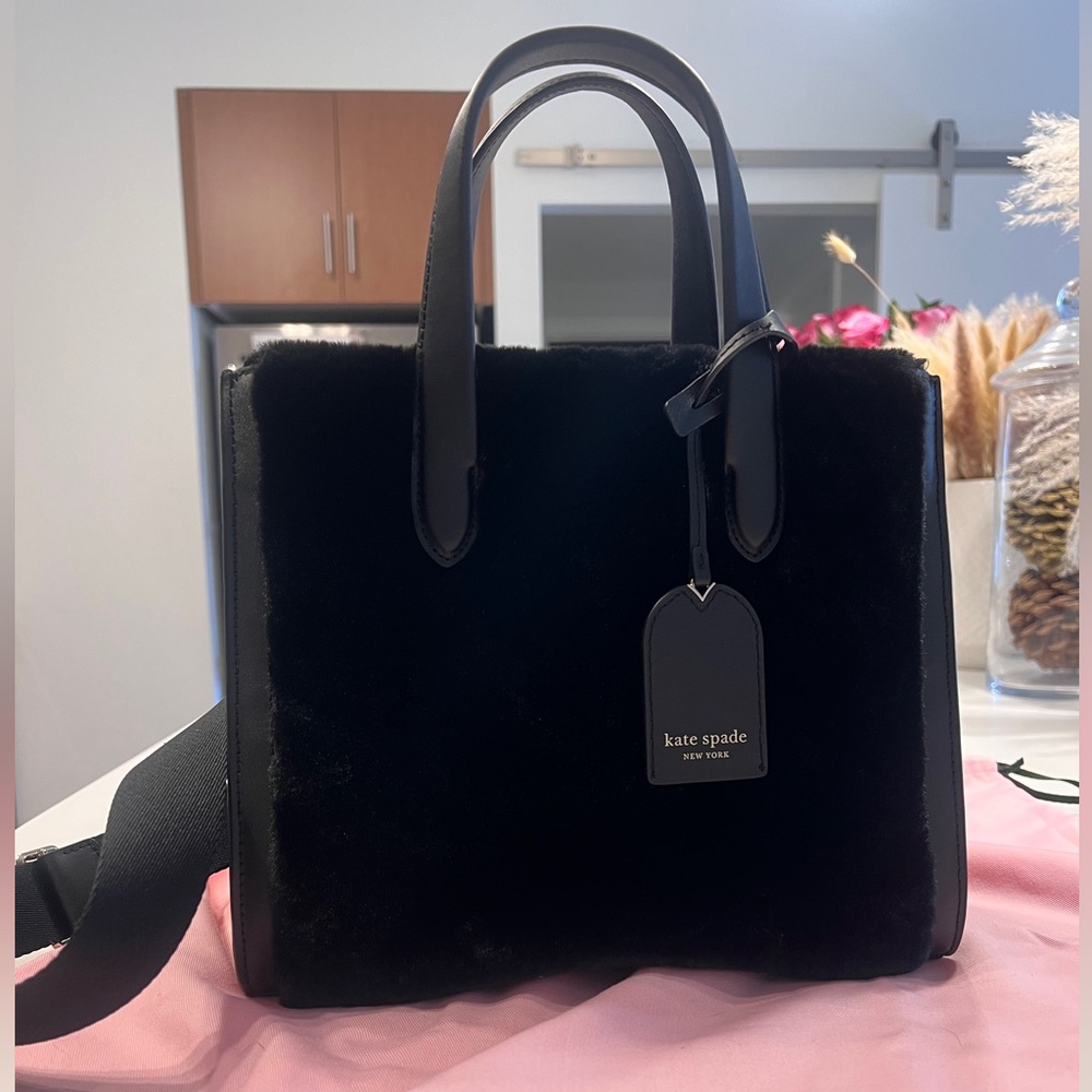 Kate Spade Manhattan Faux Fur Tote Bag
